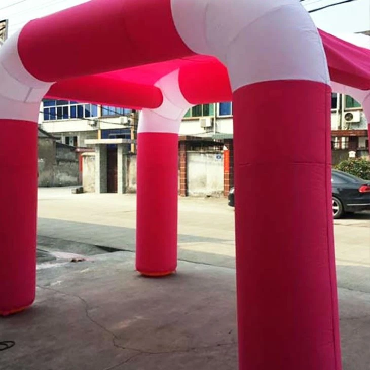 Multifunctional Advertising square tent Red