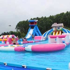 Giant Mobile Inflatable Amusement Water Park